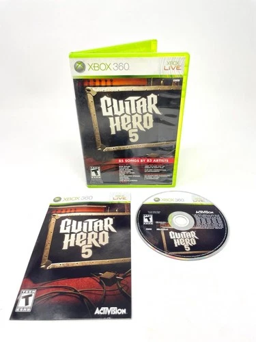 Guitar Hero 5 for Xbox 360 (Complete, Tested, Working)