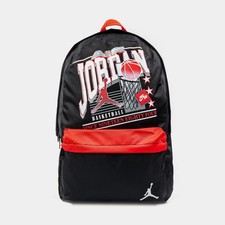 Jordan Jam 84 Kids Backpack🔥New Black School Bookbag Travel Bag MA9119-G0H