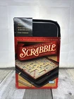 New Vintage Travel Scrabble Hasbro Portable Game Folio Edition Zipper Case 2001