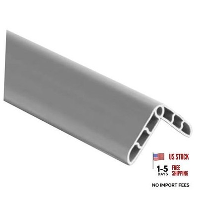 Colorful Rubber Wall Corner Guard Edge Protector,Anti-Collision 3.28 ft Gray