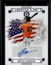 BRYCE ELDRIDGE #/99 2024 PANIN IBOYS OF SUMMER AMERICAN GLORY AUTO RC GIANTS