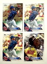 FRANCISCO LINDOR 2016 TOPPS, CHROME, OPENING DAY, UPDATE (3 Diff. Future Stars)