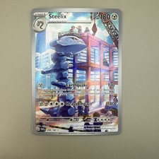 Steelix - Illustration Rare SV04: Paradox Rift 208/182 NM