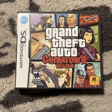 GTA Chinatown Wars Case, Manual And Map Only NO GAME Nintendo DS