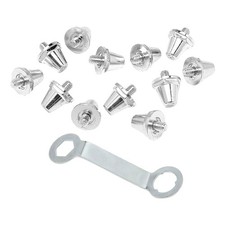 12Pcs Football Shoe Spikes Soccer Boot Cleats Anti Slip Portable Rugby Studs for