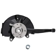 Front Passenger Steering Knuckle for Ford Fusion 2006-2012 6E5Z-1104-AB Black