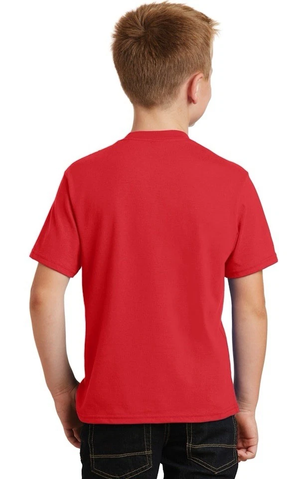 Camiseta Jersey Fino Juvenil American Apparel Talla - 10 Nueva Con Etiquetas Color Rojo Foto 2 de 4