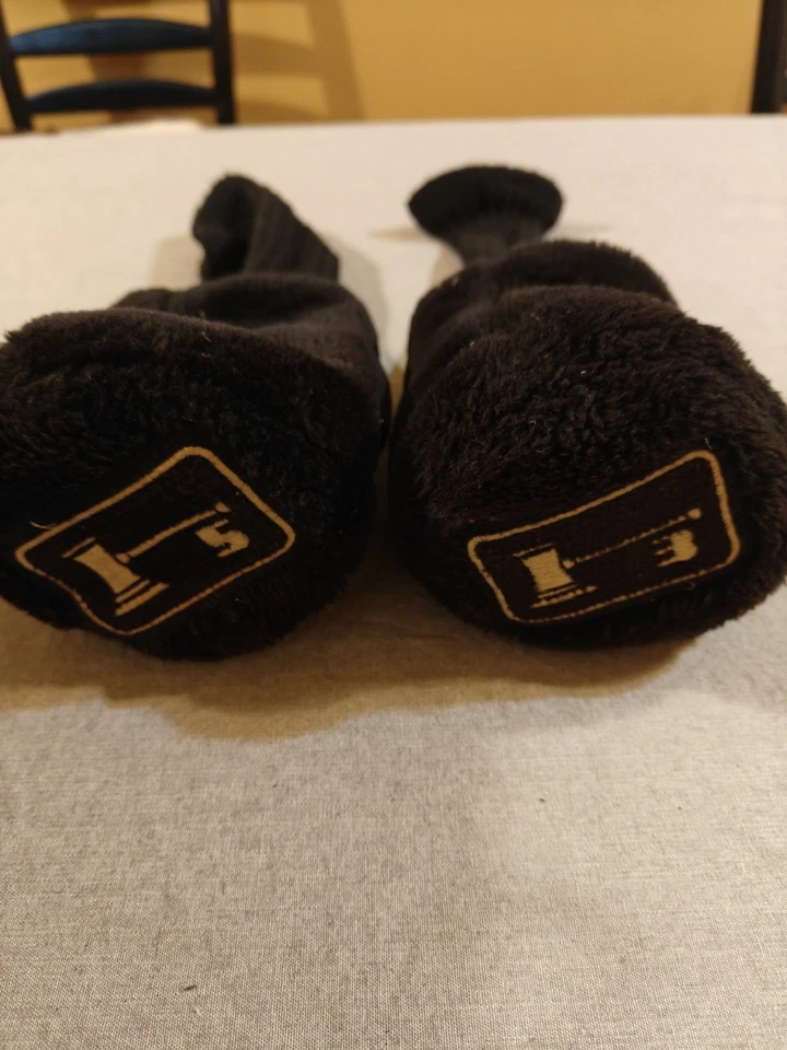 Juego de 2 cubiertas de cabeza de palo de golf The Judge Founders Club negras #5 y #3 maderas Foto 2 de 2