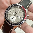 Vintage/Rare! SEIKO Silver Ghost 6139-6041 Automatic Chronograph Day & Date EUC!