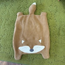 Barefoot Dreams CozyChic Fox Baby Play Mat / Lovey Blanket Soft Plush Blanket