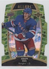 2019-20 Upper Deck Allure Rookies Green Quartz 49/99 Adam Fox #93 0dk