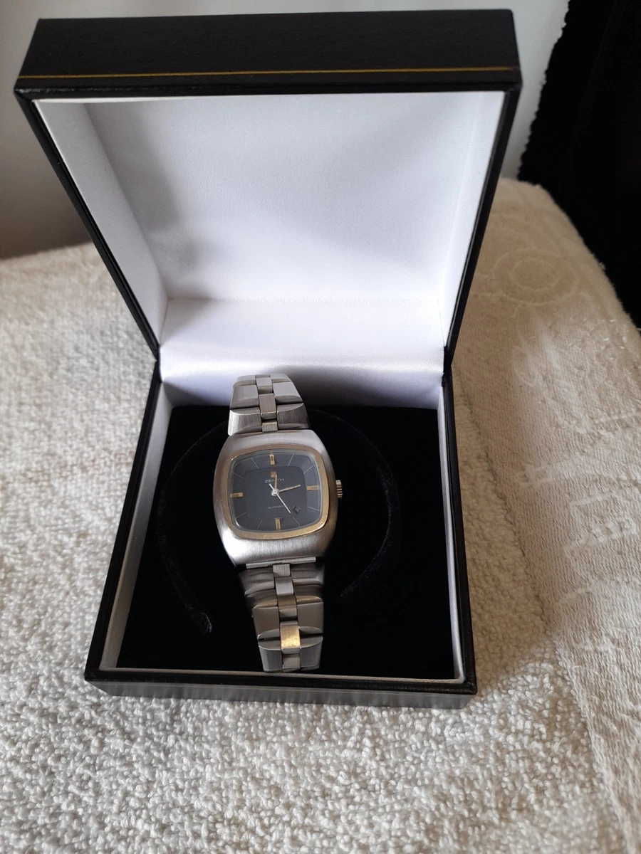 ZENITH SURF TV  WATCH -VINTAGE UNISEX SWISS AUTOMATIC - RARE & MINT !