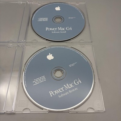 Vintage Apple Power Mac G4 Install Restore Software CDs Mac OS 9.0.4 Set of 2 #1