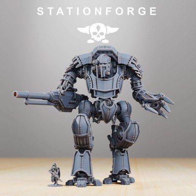Scavenger Defender Mk1 Titan - Station Forge Grimdark Wargame Proxy