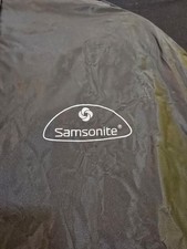 Lot of 2 Samsonite Hanging Garment Bags Black Travel Suit Covers 43" Zip