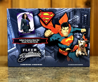 2025 DC SUPERMAN Fleer Brilliants BASE / PARALLELS #1-90 *You Pick-10% off 4+