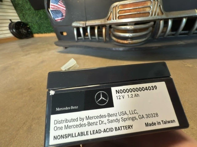 (1) Batería Auxiliar Mercedes-Benz (07-23) Original N0000004039 Igual que concesionario Foto 4 de 4