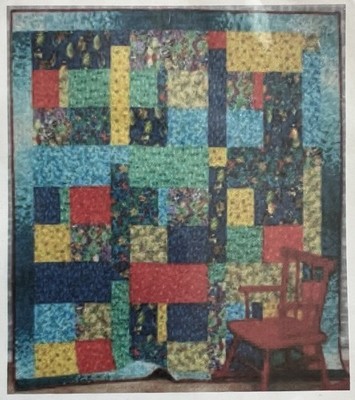 JUST IN NINE Rose Country Quilts Quilt Kit 53 x61   Peace On Earth  Moda Fabric