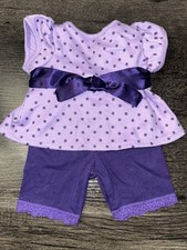 4 Build a Bear clothes - Denim Skirt, Tops  Pants new with tags