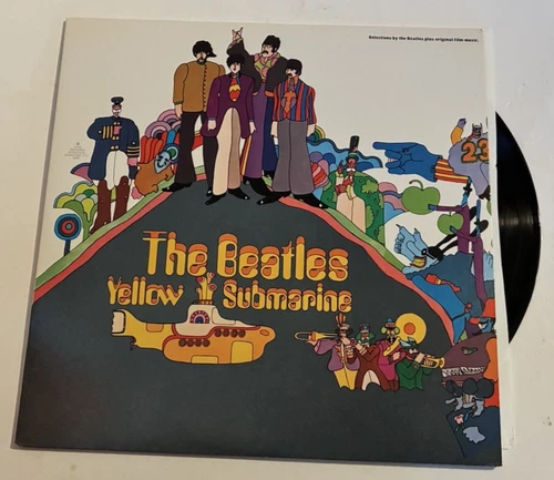 THE BEATLES YELLOW SUBMARINE 12'' LP RECORD 33RPM CAPITOL SW 153 EX