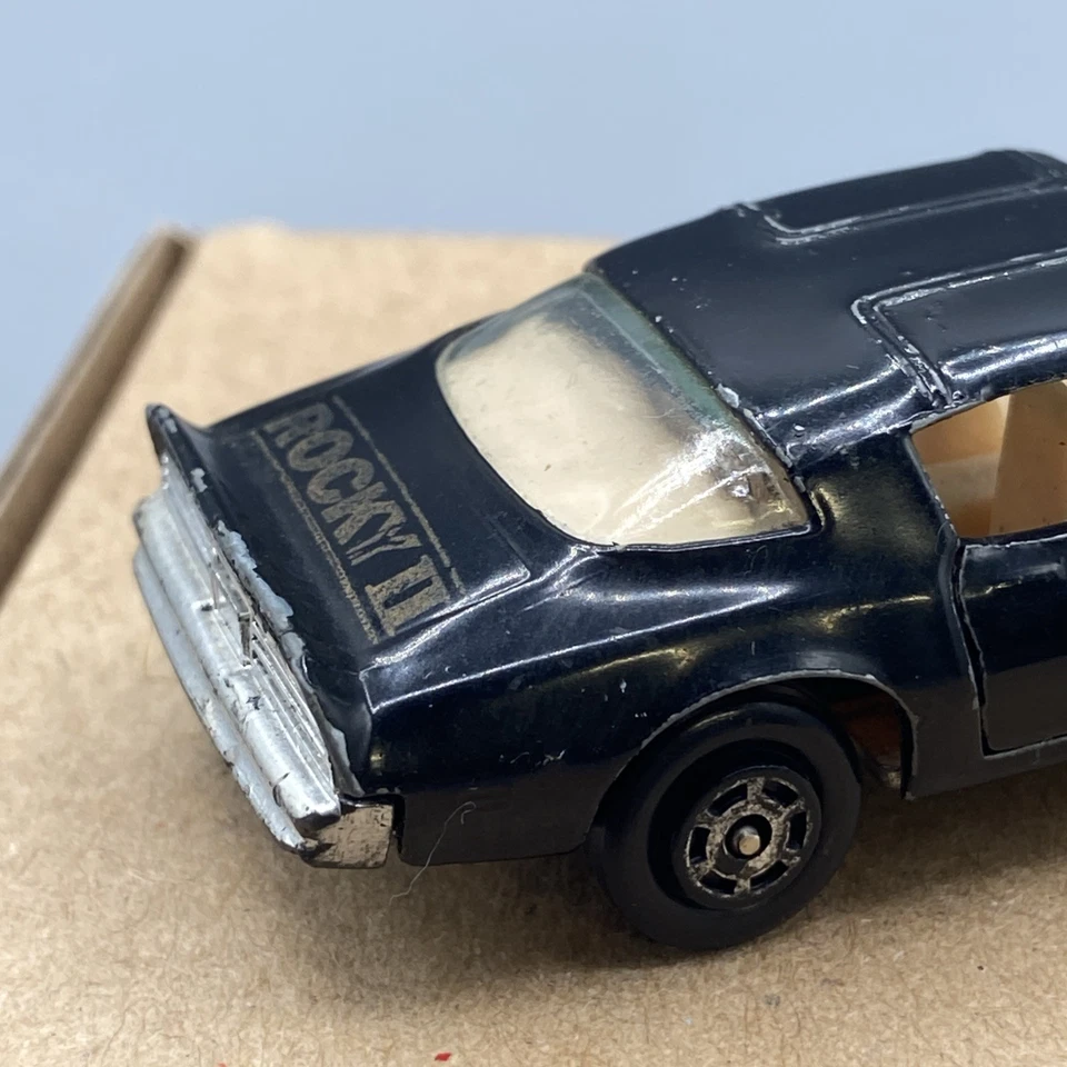 VINTAGE 1979 Yatming Pontiac Trans Am Fire Bird Diecast Car Black No. 1060 - Image 3 of 4