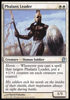 Magic the Gathering MTG Phalanx Leader (26) Theros   LP
