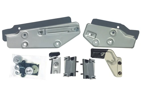Mustang Door Glass Brackets LH 1970 - Scott Drake