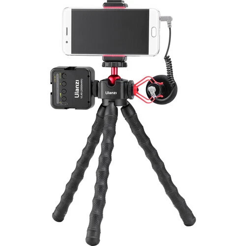 Ulanzi SmartPhone Filmmakers Kit 2 | Flexible Tripod/Light/Phone Mount - Picture 3 of 9