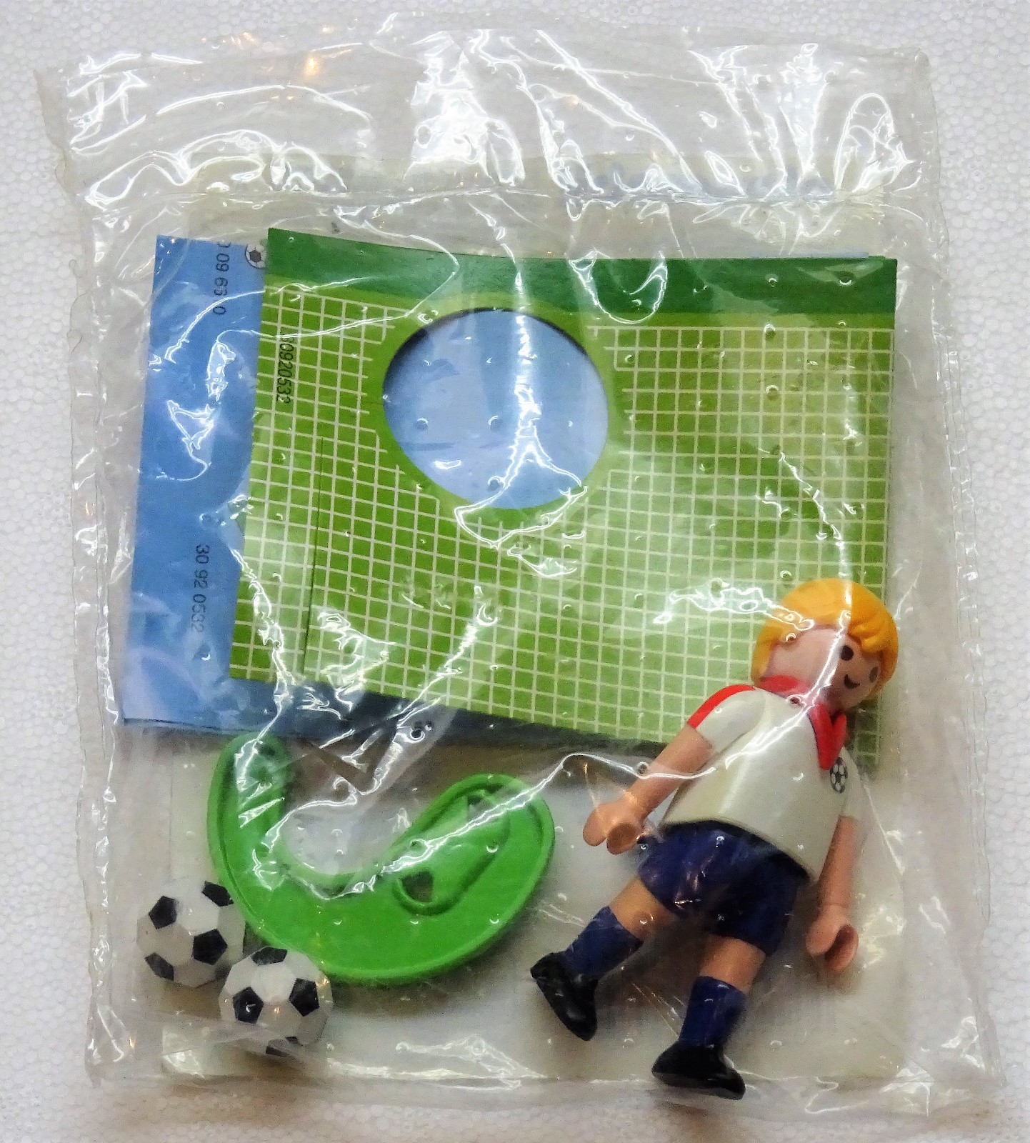 Soccer Goal Shooting Promo Playmobil 7984 in Original Foil OVP New - Rare