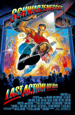 The Last Action Hero 11'' x 17'' Movie Poster Arnold Schwarzenegger  