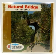 View-Master A828, Natural Bridge of Virginia, 3 Reel Set - NEW / SEALED