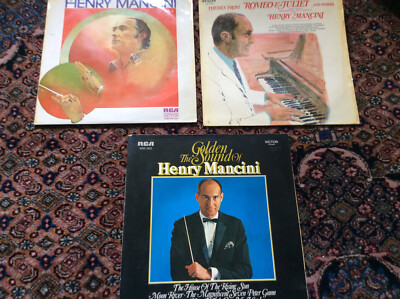 Henry Mancini [3 LP Vinyl] Romeo Juliet Golden Sound BEST / Pink Panther etc