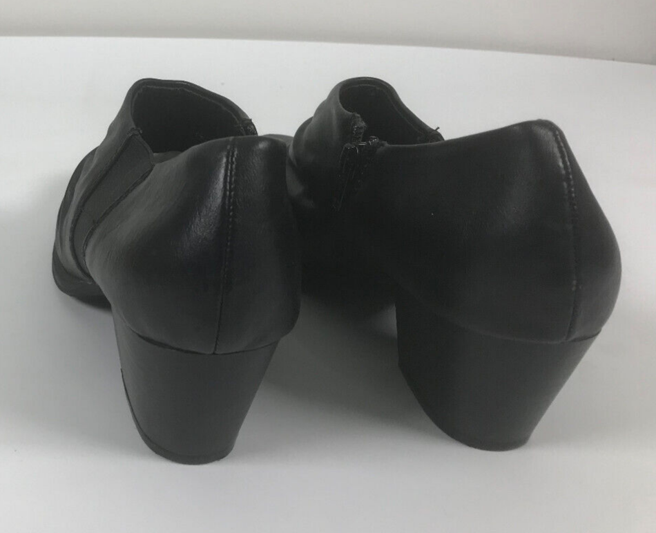 yuuページ Yuu women's brown studded side zip slouch ankle boots size