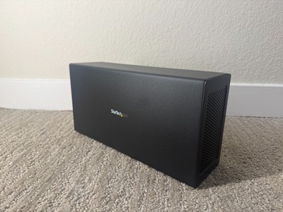 StarTech Aluminum Enclosure with 60mm Cooling Fan and 4 Mounting Points