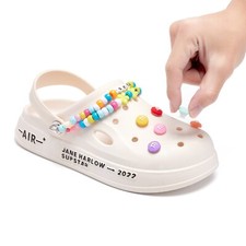 Cute Shoe Charms for Croc and Bubble Slide Shoe Hole Decoration Party Favor Gift