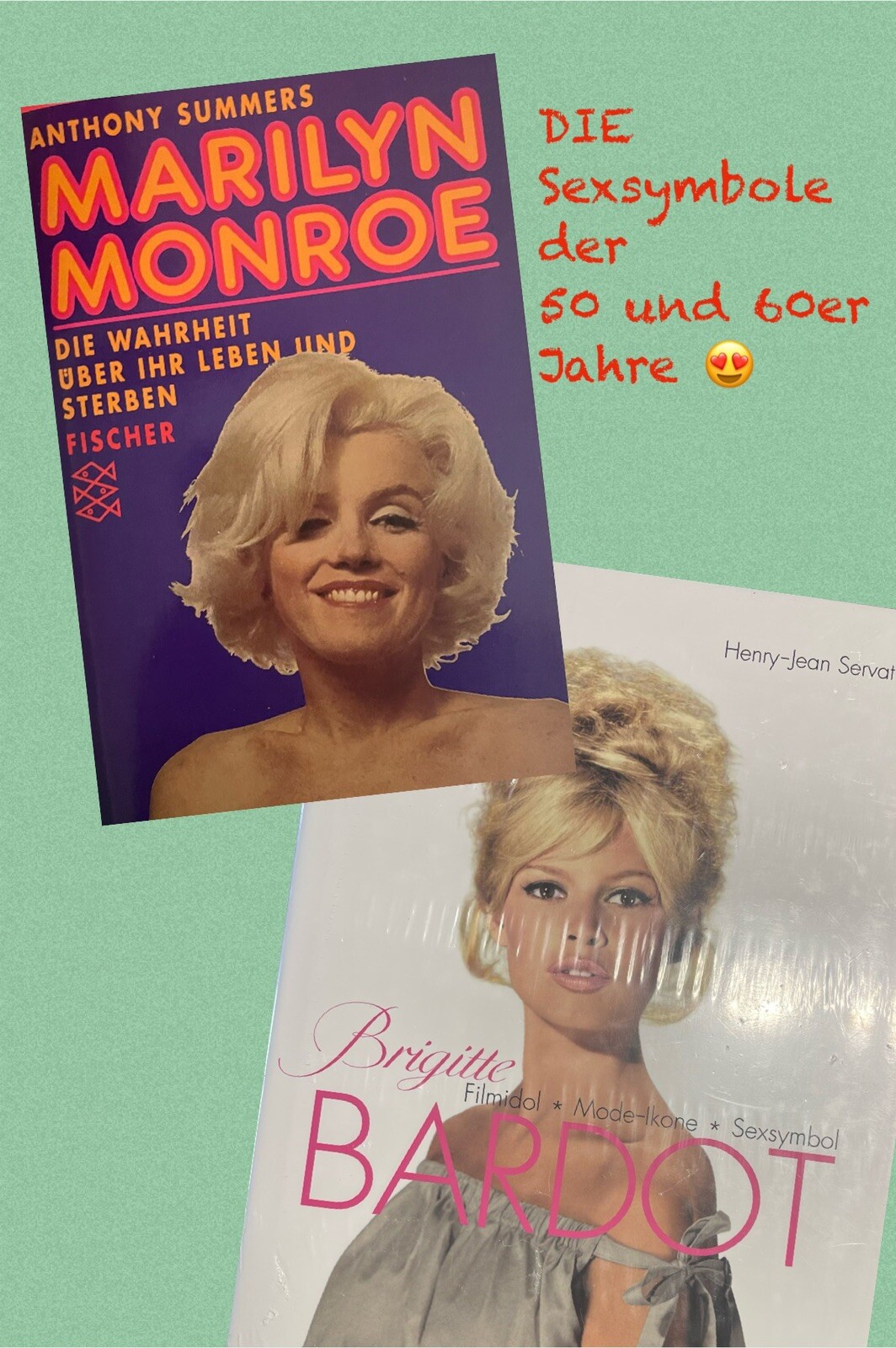 Die Bardot und die Monroe - Zwei Sexsymbole im Doppelback | Zwei Bücher Neu - Summers, Anthony