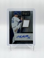 2022 Select Hyeon-Jong Yang #SM-HY Signature Materials Auto /199 Texas Rangers