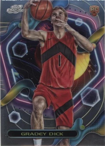 2023-24 Topps Cosmic Chrome - Gradey Dick #162