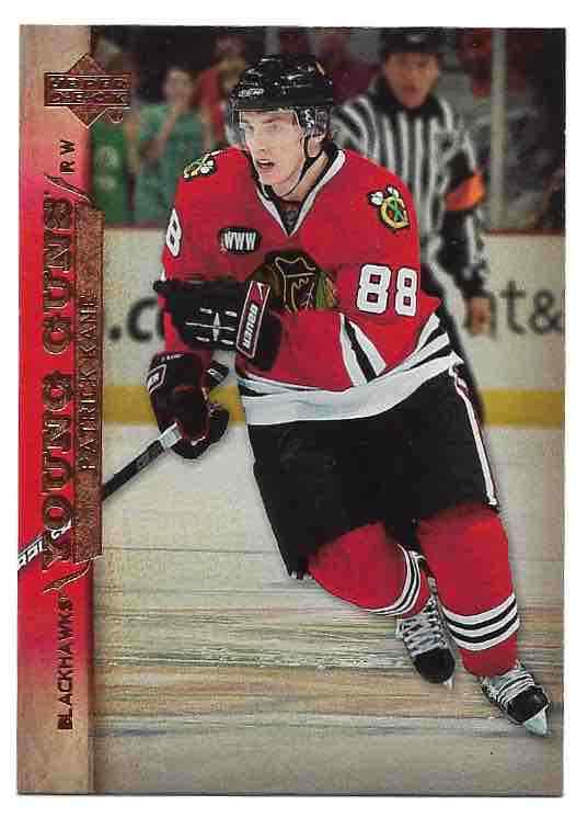 2007-08 Upper Deck #210 Patrick Kane Young Guns ROOKIE - Chicago Blackhawks