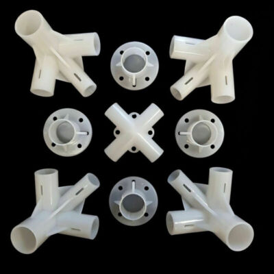 9Pcs 32/25 / 19mm Ersatzteile für 3x3m Pavillon Markisenzelt Füße Eckverbin S8L9