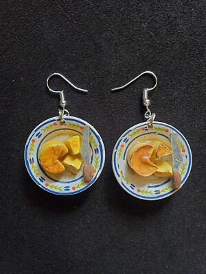 Mexican Flan Earrings NEW