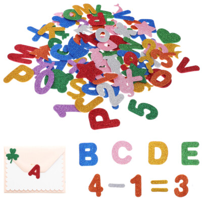 296pcs Scrapbook DIY Funny Stickers Kids Sticky Letters Letter Stickers