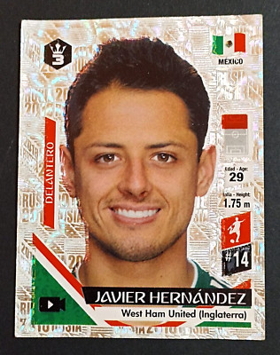 2018 3R Russia World Cup FIFA #271 Javier CHICHARITO Hernandez Mexico FOIL