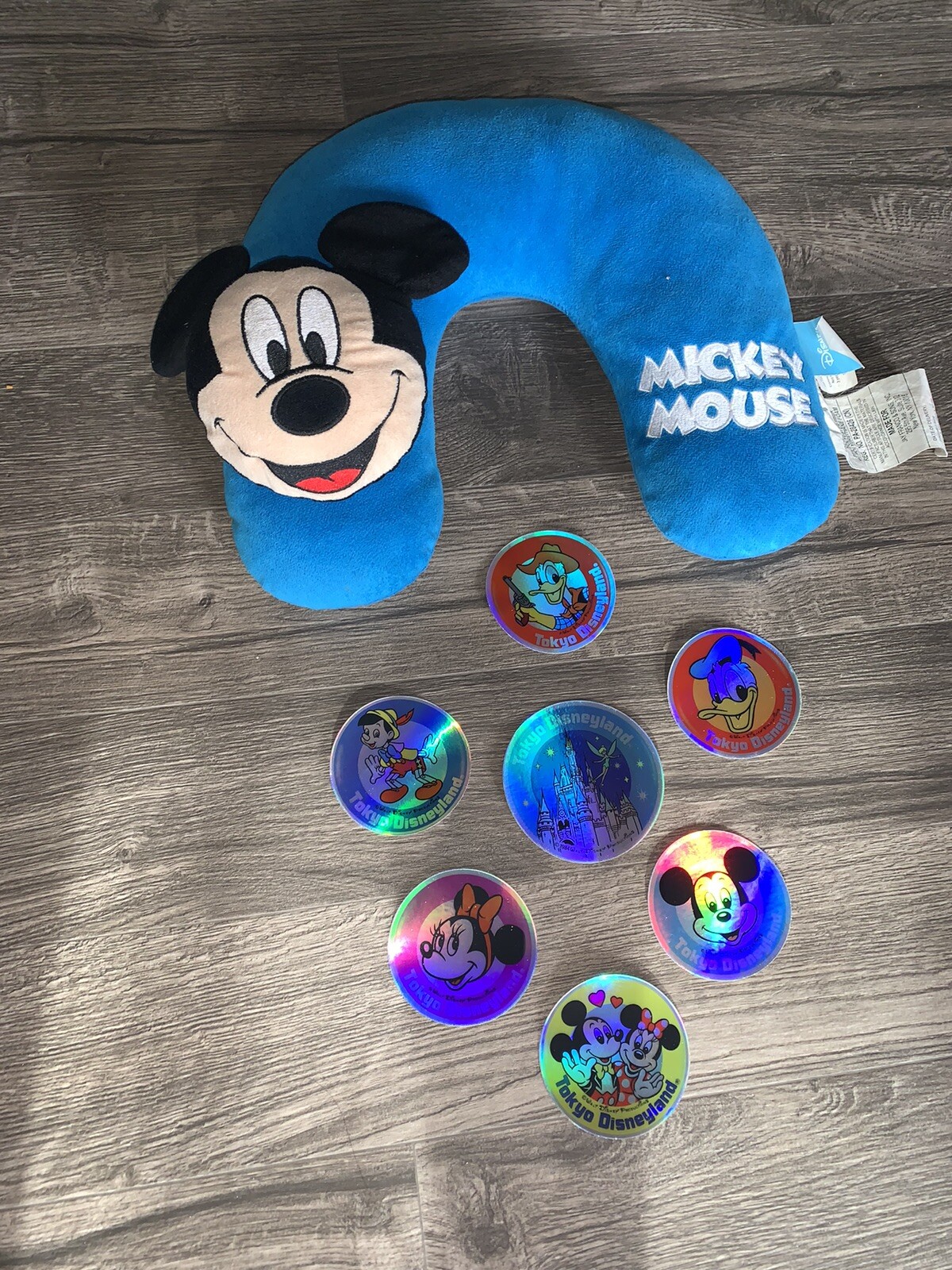 mickey mouse travel neck pillow