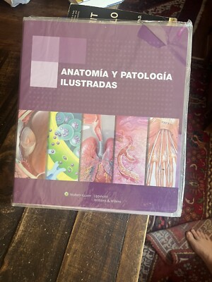 NEW Anatomía y Patología Ilustradas Spanish Anatomical Charts Spiral Bound Book