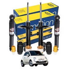 Kit 4 Ammortizzatori Marelli Per Fiat 500 E 500 C (312) + Tamponi Ant E Post