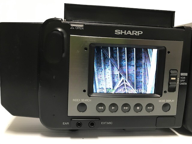 SHARP Video8 VIEWCAM VL-EL450 ④ SHARP Video8 VIEWCAM VL-EL450 ④ Sharp VL-EL450 LCD ViewCam