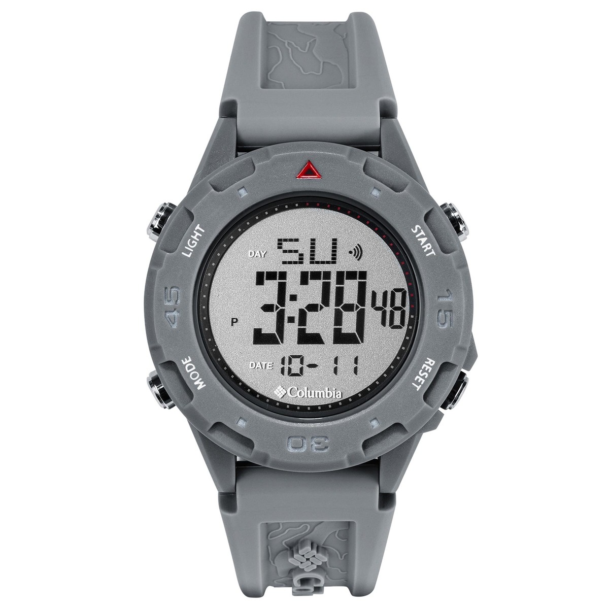 Columbia Self Select Quartz White Dial Silicone Strap Watch CSS13-003 Columbia Self Select Quartz Digital Dial Grey Silicone Strap  main image 2