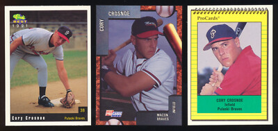Minor League Player Card Lots, Last Name Begins with C, Free Shipping  (C10)