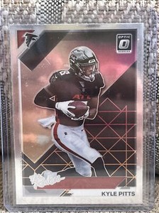 2021 Panini Donruss Optic Kyle Pitts The Rookies RC #TR-10 Rookie Falcons